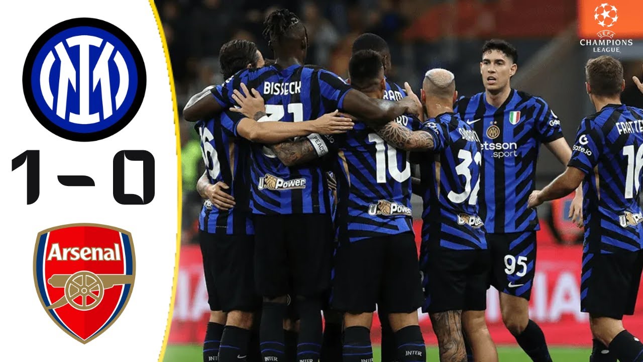 Inter Milan vs Arsenal 1-0 Highlights | Stunning Victory!