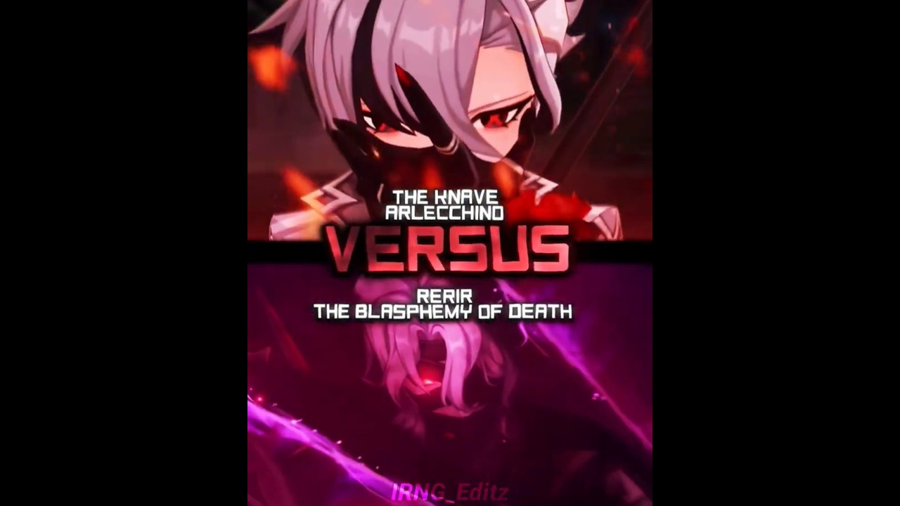 Rerir Vs Arlecchino Edit || SENTE MAIS - ETERNXLKZ || Genshin Impact 