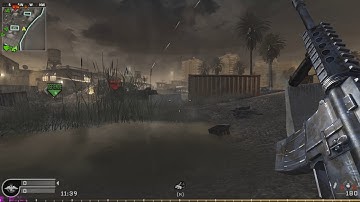 Call of Duty 4 Modern Warfare - 4K Gameplay with Bots (Sabotage on Bog)