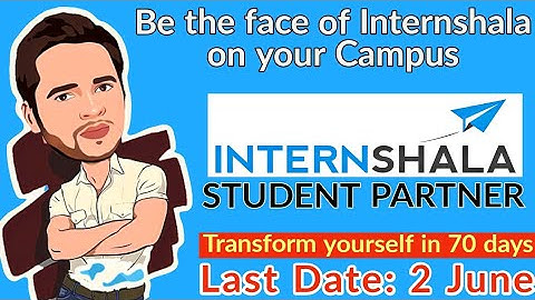 Internshala Student Partner Program ISP23 | Get Cash Rewards, Certificate and Exclusive Marchandice