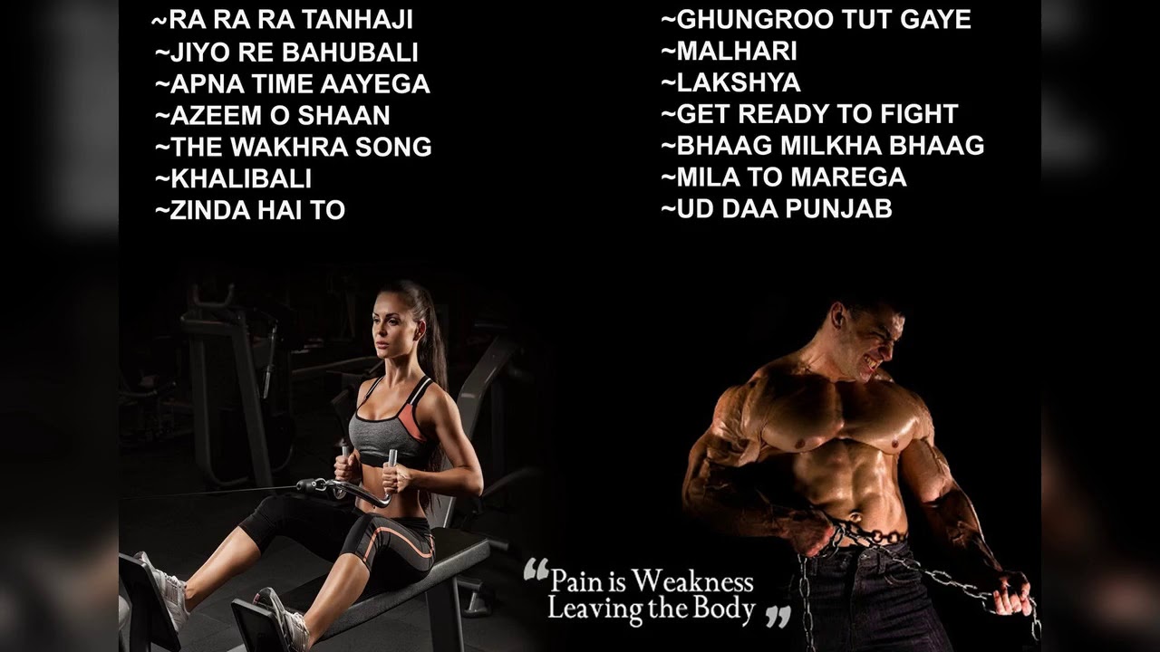 30 Minute Hindi Songs For Gym Workout Free Download for Gym