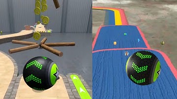 GOING BALLS VS NEW SKY ROLLING BALL GAME PLAY _ SPEED RUN _ ANDROID MOBILE GAMES IOS GAMES