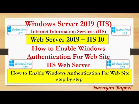 Web Server 2019 – IIS 10  How to Enable Windows Authentication For Web Site step by step -10