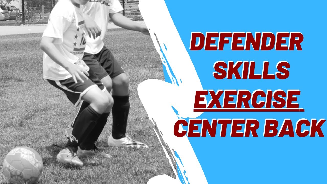 How to Improve Defensive Skills: Center Back Skills Workout - YouTube