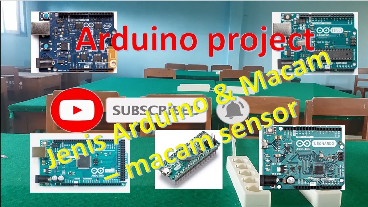 Project arduino,Jenis Arduino dan macam2 sensor - YouTube