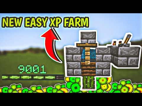 new best XP farm in Minecraft bedrock edition 1.21 - YouTube