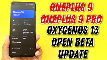 OnePlus 9 & OnePlus 9 Pro OxygenOS 13 Open Beta Update Manually Download
