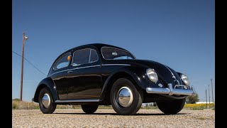 1955 VW Beetle Driving