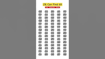 Can You Spot the Number 69 in Just 5 Seconds? #start_quiz