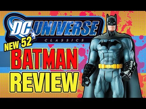Mattel DC Universe All Stars New 52 Batman Action Figure Review Unboxing