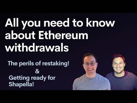 Getting ready for Ethereum withdrawals