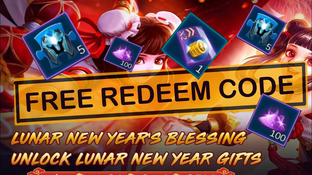 Lunar New Year 2020 FREE Redeem Code Mobile Legends (How to Redeem ...