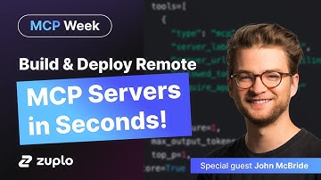 Create Remote MCP Servers in Seconds! | Zuplo API Gateway
