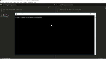 Tensorflow hello world