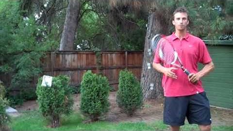 Tennis Tip: Breaking Tennis Strings Fun?