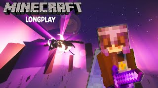 Minecraft Hardcore Survival Longplay - Ender Dragon Battle & Elytra Raid (No commentary) (1.20.4)