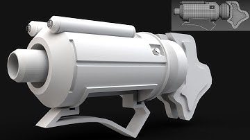 Hard Surface Modelling, 3dsMax Modelling Process  Part 3