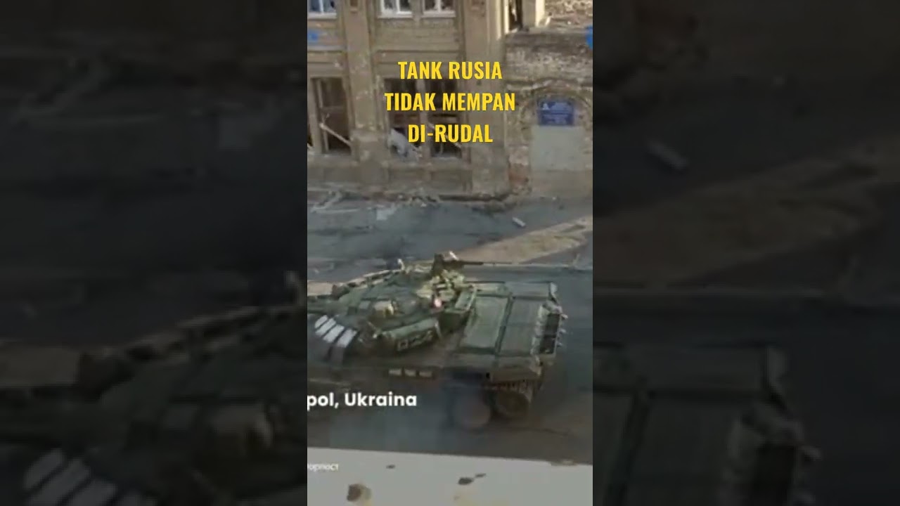 TANK RUSIA TIDAK MEMPAN DIRUDAL
