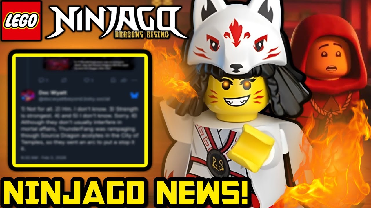 Элементарные формы, новости о Source Dragon и многое другое! 🔥 Новости от сценаристов Ninjago Dra...