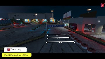 FiveM Karting Race MLO | FiveM Race Tracks #fivem #racetrack