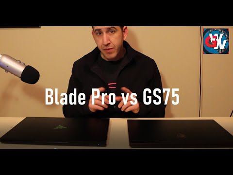 Razer Blade Pro vs MSI GS75 2019 17" Laptop Comparison