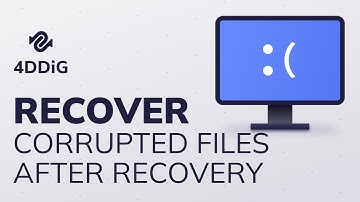 HOW TO REPAIR CORRUPTED FILES AFTER RECOVERY 2023 (2 WAYS)