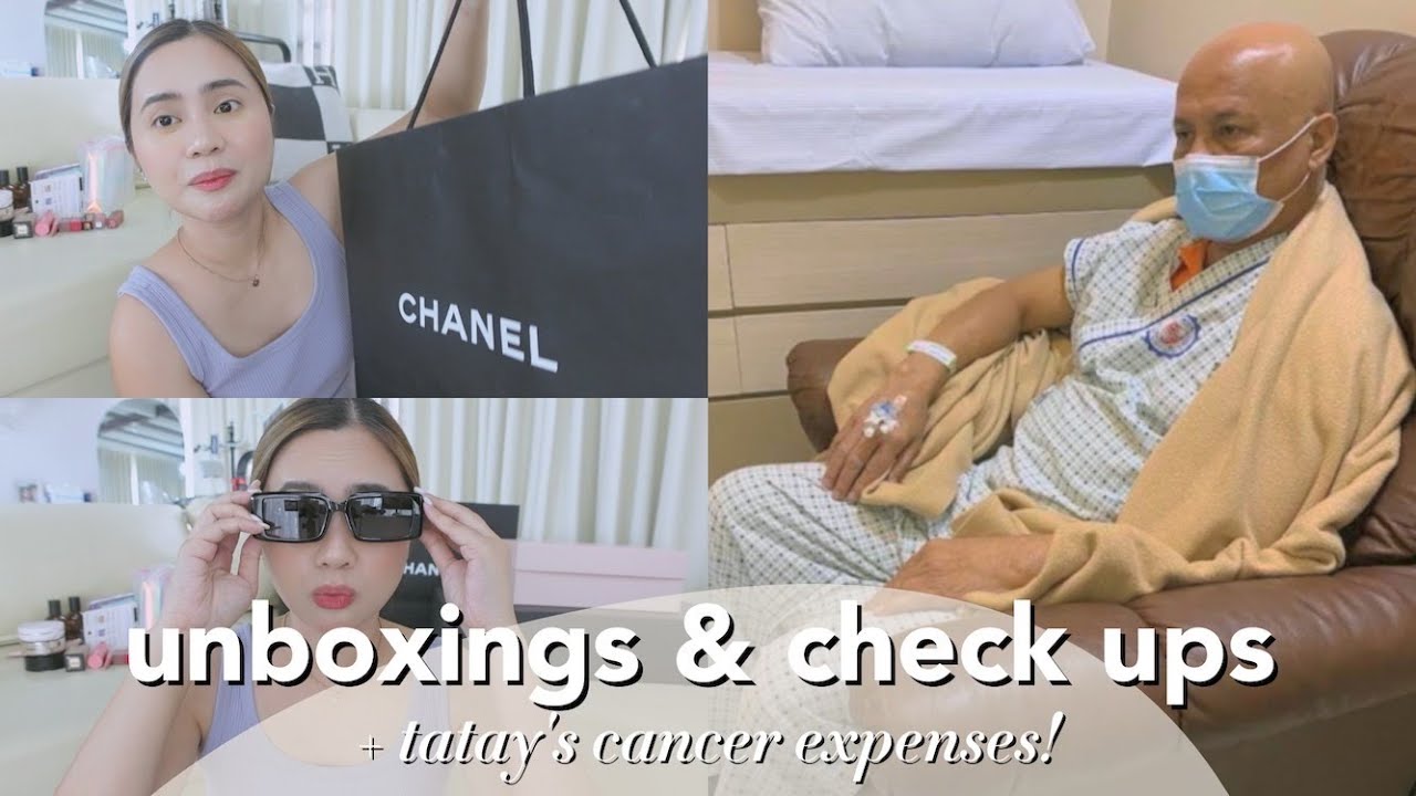 bloom glutathione anna cay designer unboxing, checkups + tatay's cancer & expenses (august 17-19, 2022.) ethylhexylglycerin