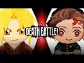 Edward Elric VS Tanjrio Kamado (Fullmetal Alchemist VS Demon Slayer)  | Death Battle fan trailer