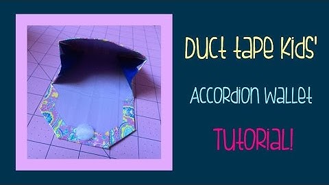 Tutorial: Duct Tape Kids