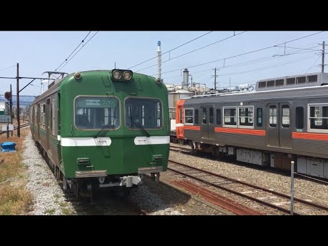 【がくてつ】岳南鉄道8000形@学南富士岡駅