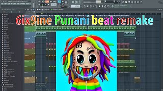 How To Make a Sad Trap Beat Fl Studio 12 | No Plugins | Free FLP | 6IX9INE PUNANI | Tutorial screenshot 5