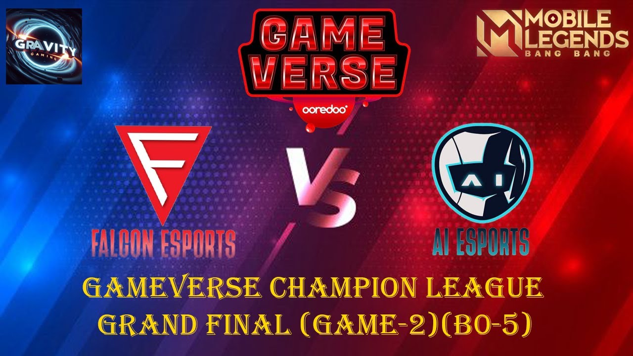 (Ai Esports vs Falcon Esports) Gameverse Champion League Main Event Grand Final - Game 2 (Bo5)