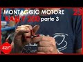 Vespa Rally 200 - Assemblaggio blocco parte 3 - paraolio lato frizione, cuscinetto, crociera (23)