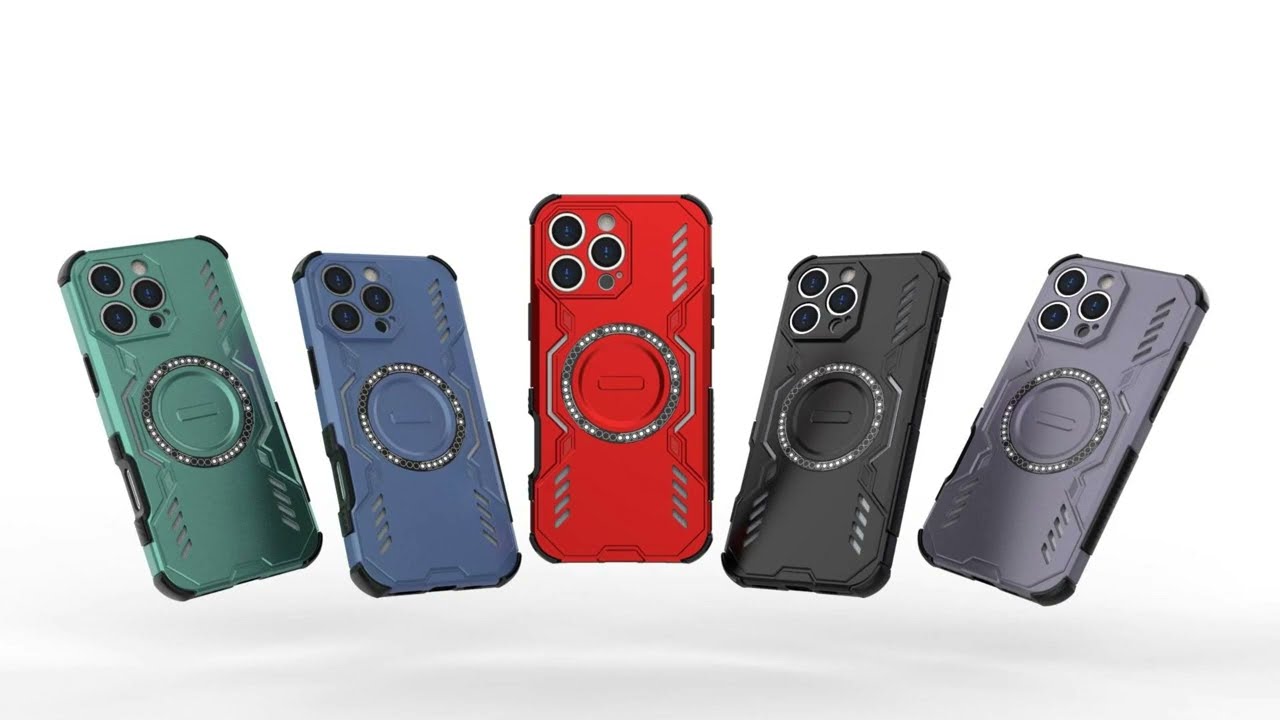 Butterfly Armor Hollow Heat Dissipation Cover for iPhone 17 Series Samsung... Mobile Accessories