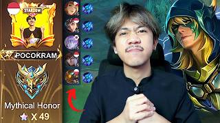 DETIK DETIK MYTHICAL GLORY ALDOUS MARKOCOP MELUNCUR SAMPAI SEMUA MUSUH BELI ES BATU - Mobile legends