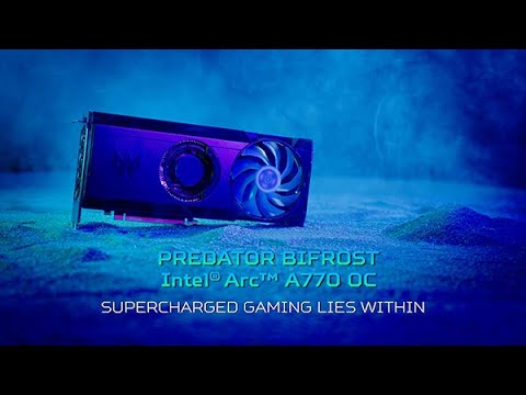 Predator BiFrost Intel Arc A770 OC GPU | Supercharged Gaming Lies Within
