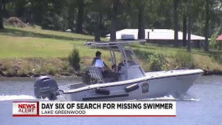 Day six of search for missing swimmer in Lake Greenwood