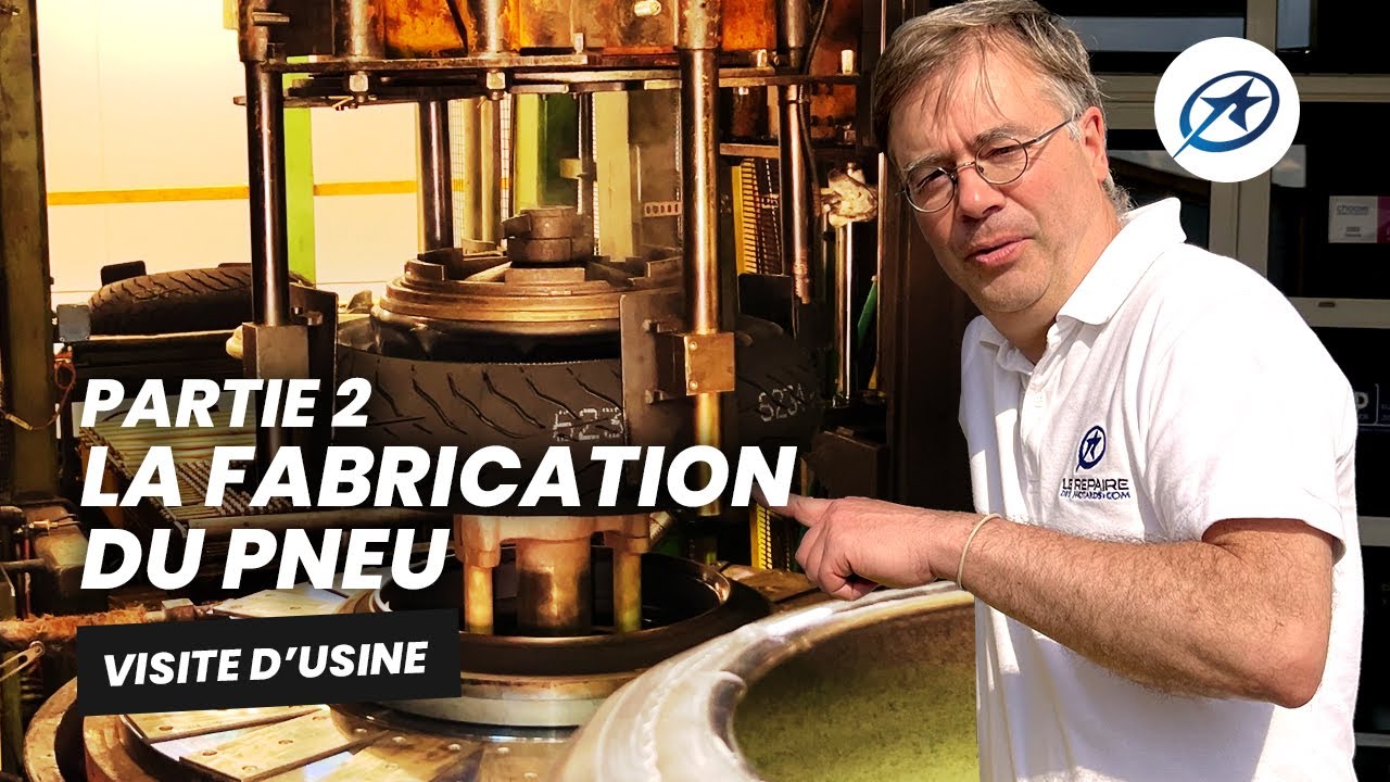 Les secrets de la fabrication du pneu - Reportage
