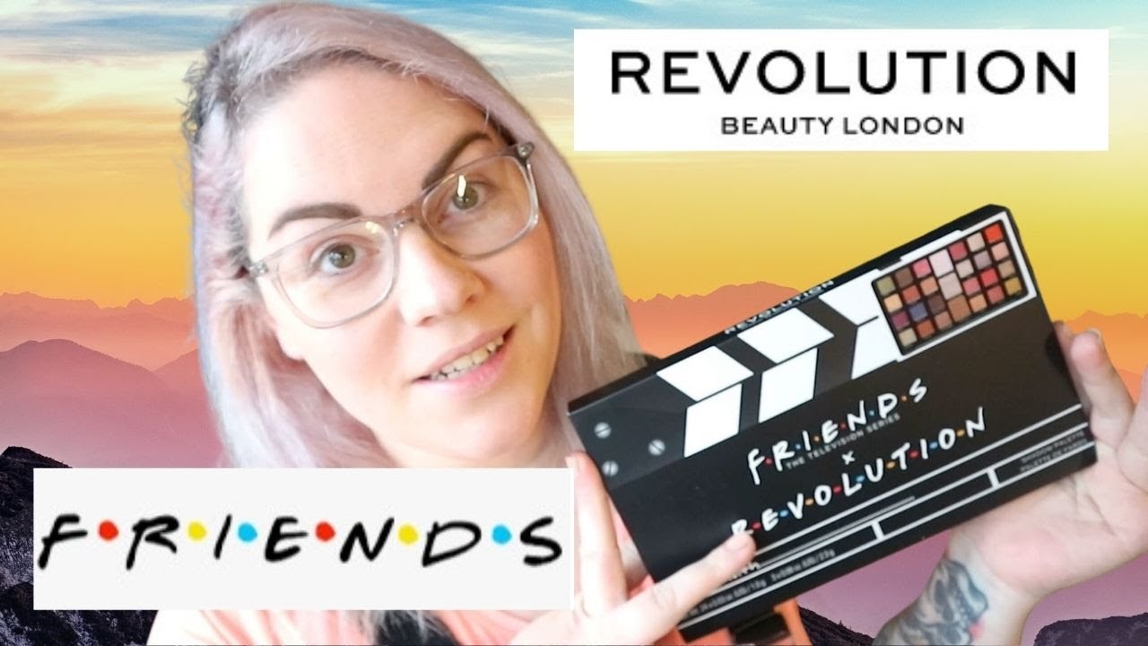 FRIENDS X REVOLUTION LIMITLESS PALETTE REVIEW AND FIRST IMPRESSION