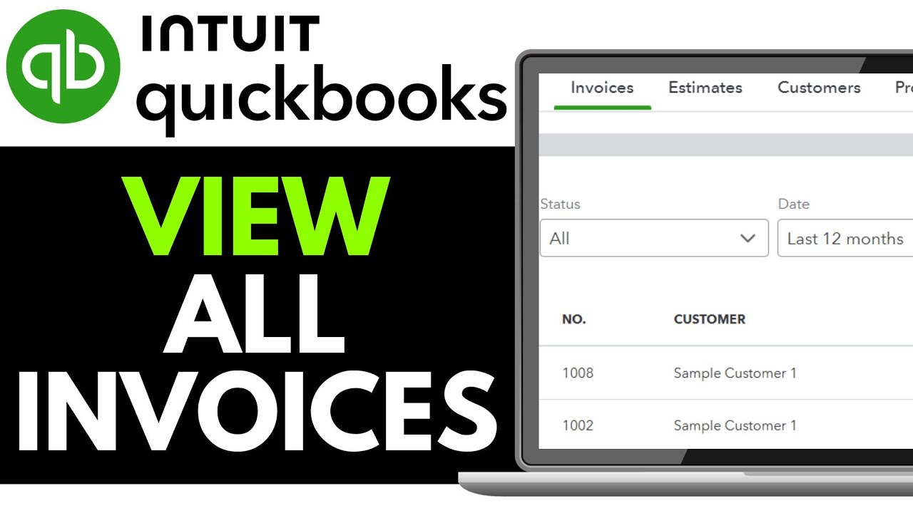 How to View All Invoices in Quickbooks 2025 (EASY GUIDE) - YouTube