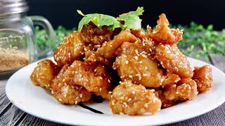 Air Fried Sesame Chicken  CRISPIER than DeepFried 气炸香脆芝麻鸡球 Chinese Crispy Chicken Airfryer Recipe