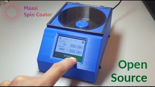 Maasi Open Source Spin Coater - Build tutorial