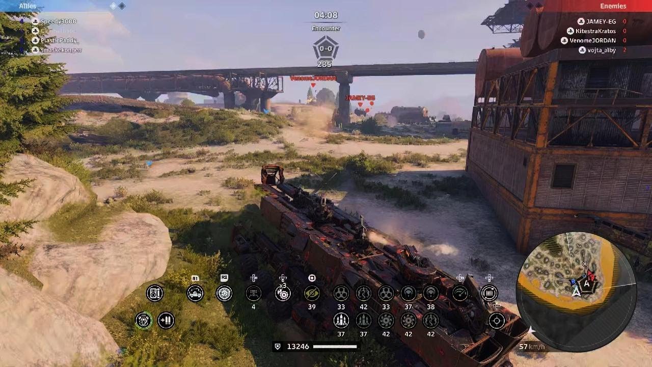 Crossout Leviathans Clan War - JCO vs R1ZE