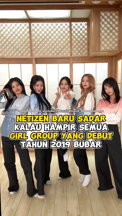 Netizen baru sadar kalau hampir semua girl group yang debut tahun 2019 bubar #kpop #shorts