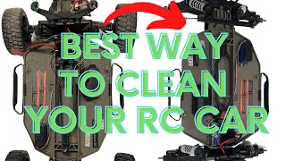 Best way to clean RC Cars & Trucks | Traxxas Slash 2wd