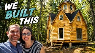 We Built Our Own Off-Grid Log Cabin in Maine | The Story Behind It