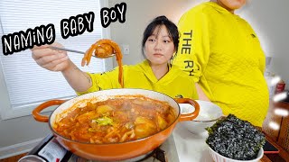 My Pregnancy Cravings Real Mukbang | Fermented Kimchi Pork Ribs Casserole