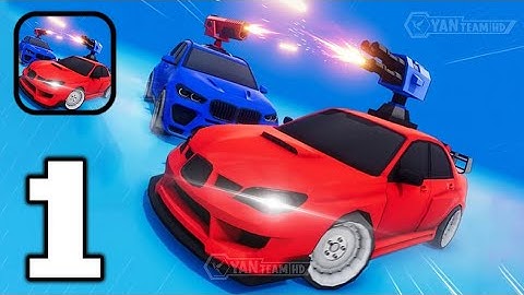 Drift King - Gameplay Walkthrough Part 1 Tutorial Destroy The Enemies (Android,iOS)