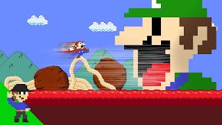Super Mario Bros. but the floor is TOMATO SAUCE (Extended version)