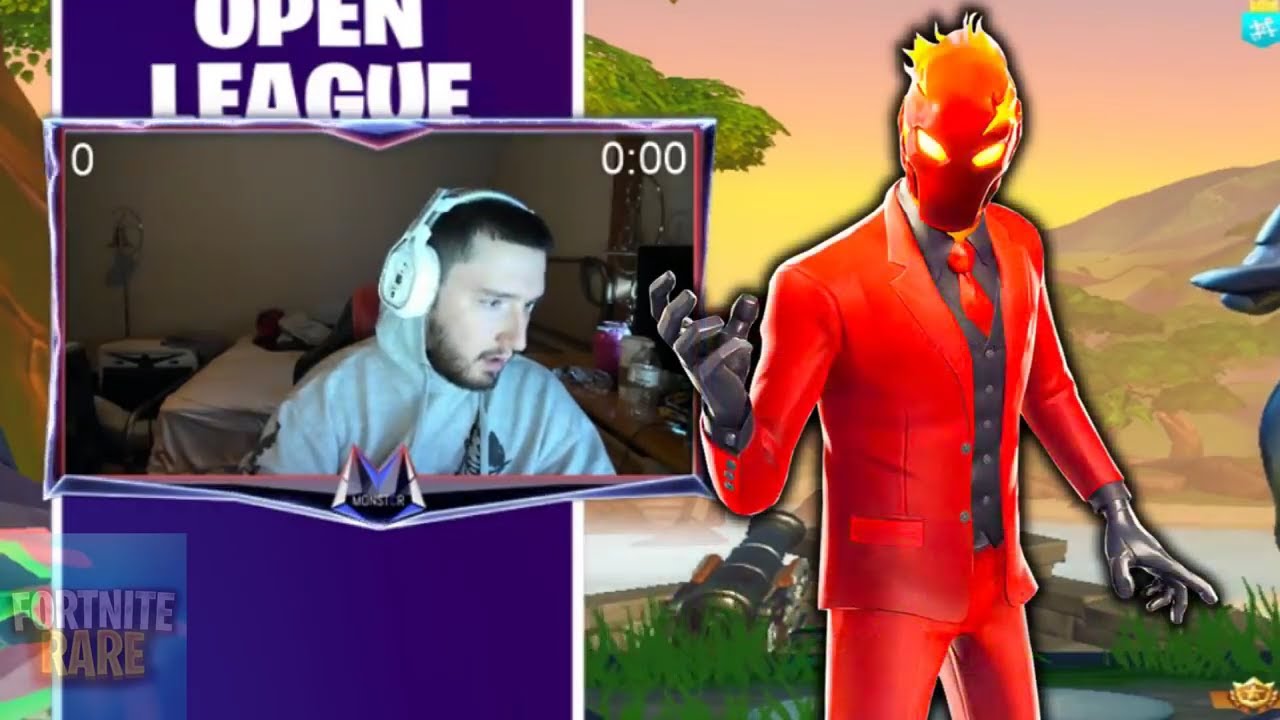 streamers react to new fire skin wild card skin lava legends pack - lava wildcard fortnite